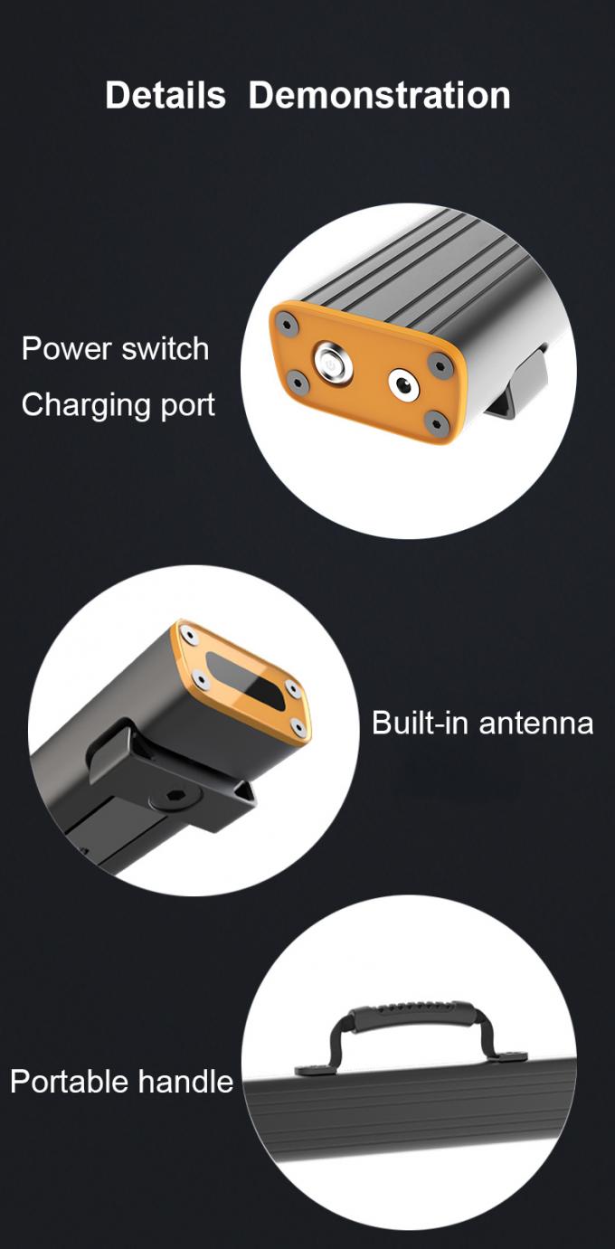 Échelle industrielle Bluetooth pour palettes, échafaudage à barres échafaudage portatif de 1500 kg 1