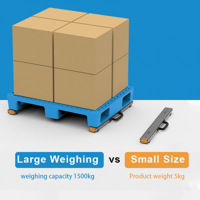 Échelle électronique portable de faisceau de palettes de 4500 kg 3