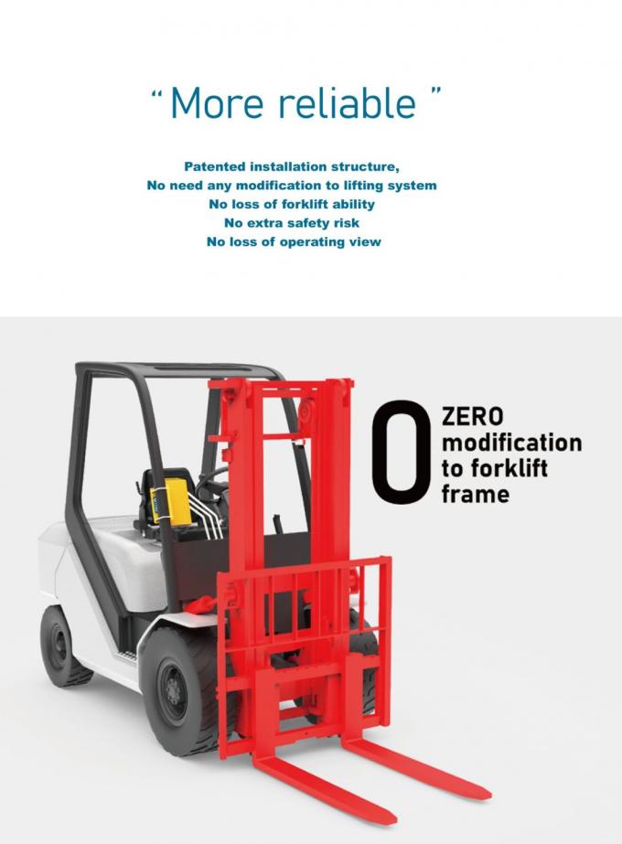 Équilibre numérique professionnel du chariot élévateur 5000kg Chariot industriel Indicateur de poids du chariot élévateur 3