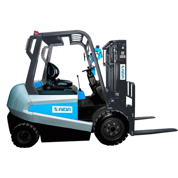 Distribution de la logistique 2 tonnes et demie chariot élévateur électrique 10 kW moteur de levage contrepoids chariot élévateur 2 tonnes 0