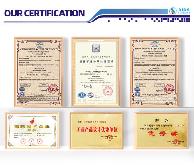 Entrepôt OEM certifié ISO 500 kg Pileur de commandes Camion élévateur électrique 7