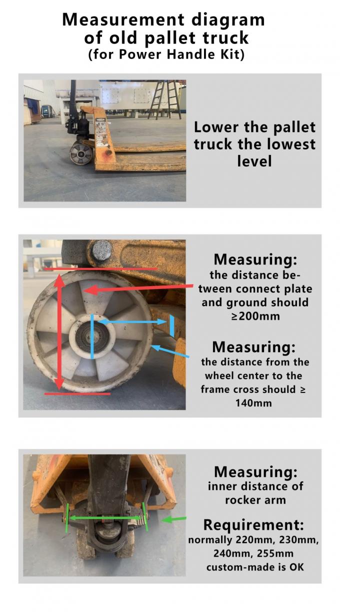 Kit de poignée de traction pour le remodelage de vieux camions à palettes ou de camions à plateforme 1