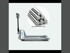 véhicule à palettes galvanisés à main