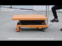 table élévatrice manuelle